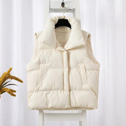 Puffer Salf Sleeve Jackets